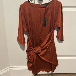 Dress Day Size Small Burnt Orange Dress